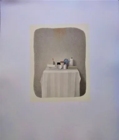 Lithograph Ferroni - Altarino laico