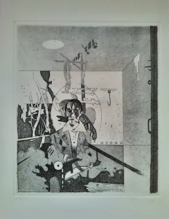 Etching And Aquatint Ferroni - Autobiografia n.1