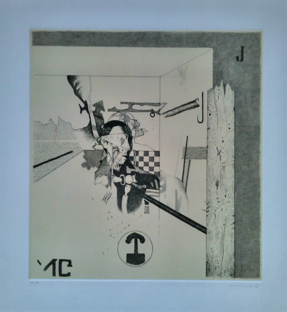 Engraving Ferroni - Autobiografia n.2