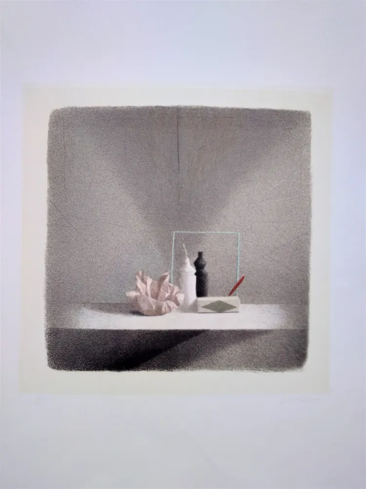 Lithograph Ferroni - Cono d'ombra