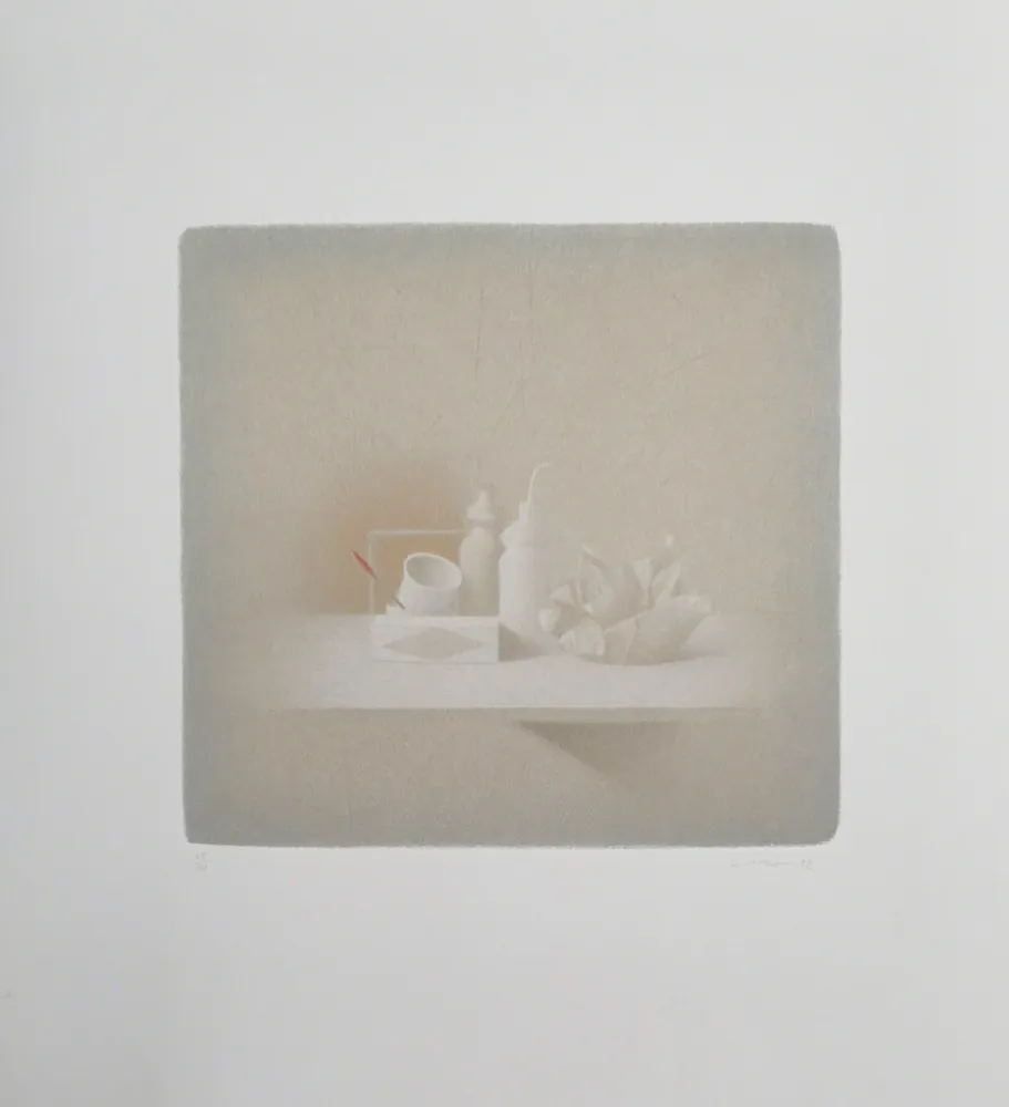 Lithograph Ferroni - Grande natura morta