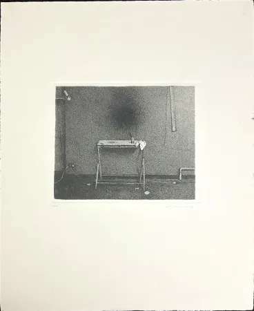 Engraving Ferroni - Interno (Sera)