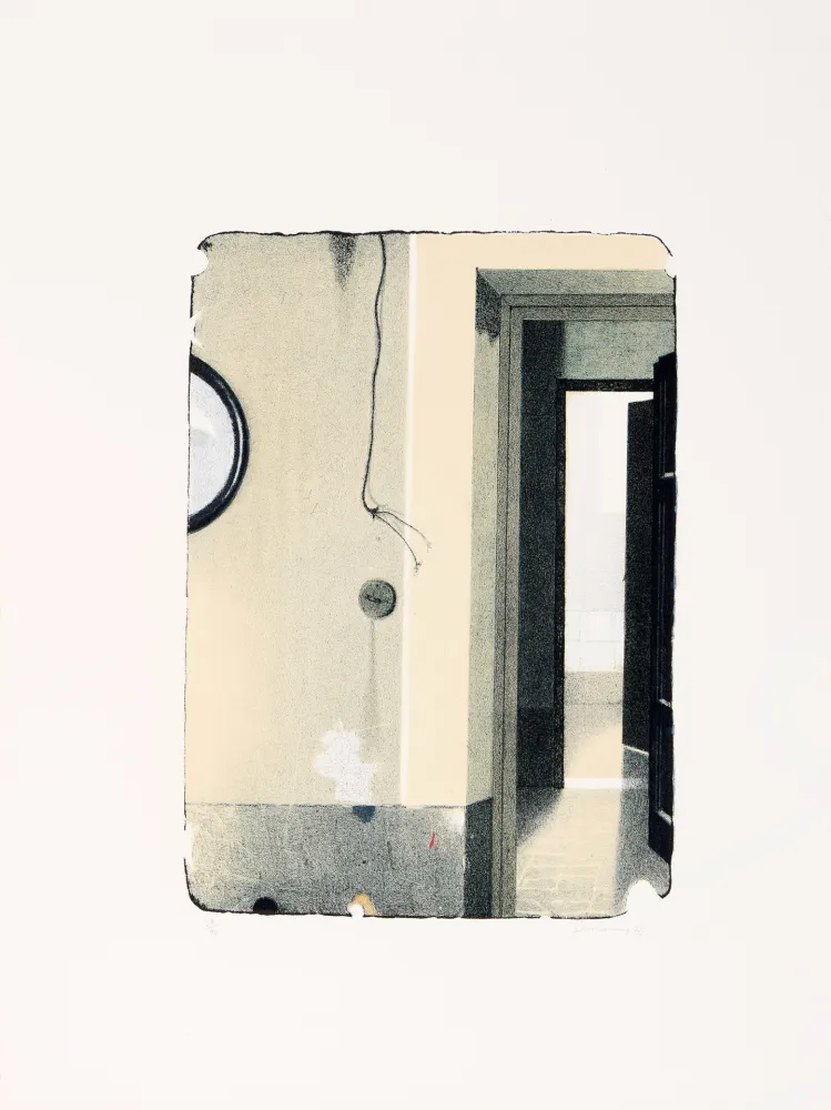 Lithograph Ferroni - Le stanze abbandonate