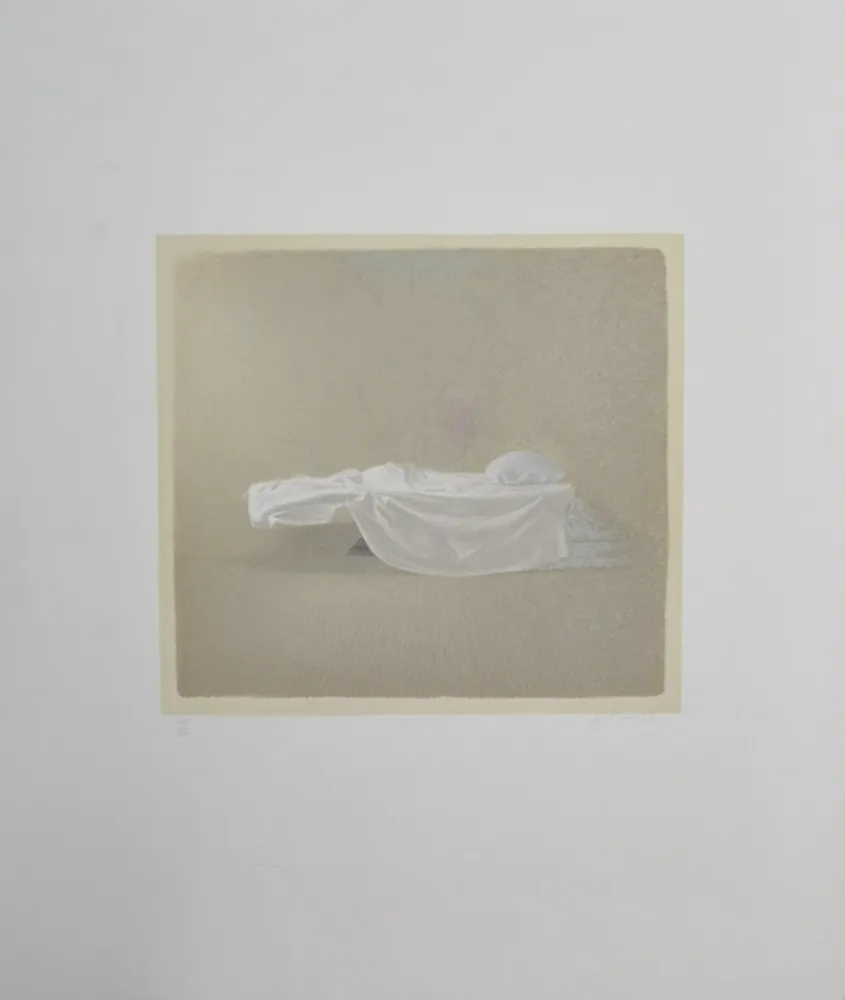 Lithograph Ferroni - Lettino