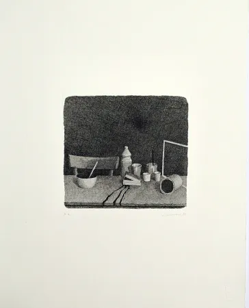 Engraving Ferroni - Oggetti