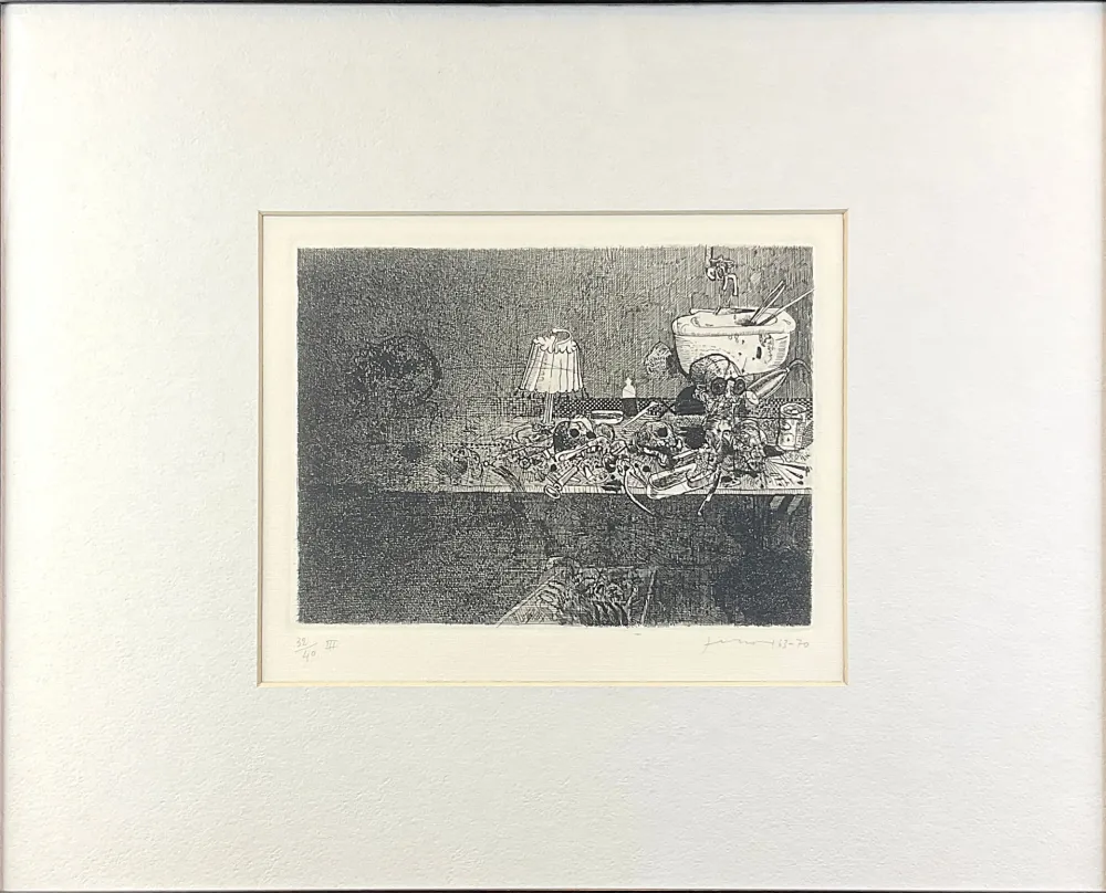 Engraving Ferroni - Olocausto