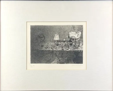 Engraving Ferroni - Olocausto