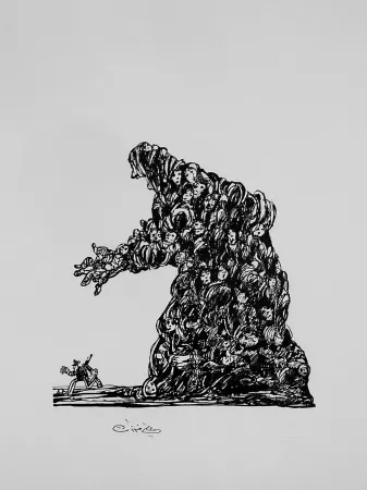 Lithograph Ferzat - Lithographie originale / Original lithograph