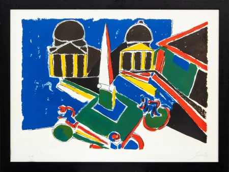 Lithograph Festa  - SENZA TITOLO