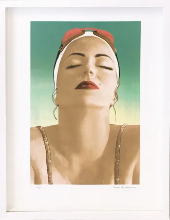 Screenprint Feuerman - CATALINA (GREEN)