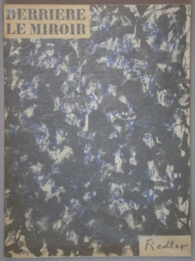 Lithograph Fiedler - Derrière Le Miroir