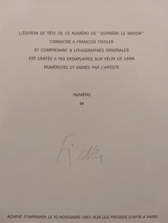 Illustrated Book Fiedler - Edition Tete DLM 167