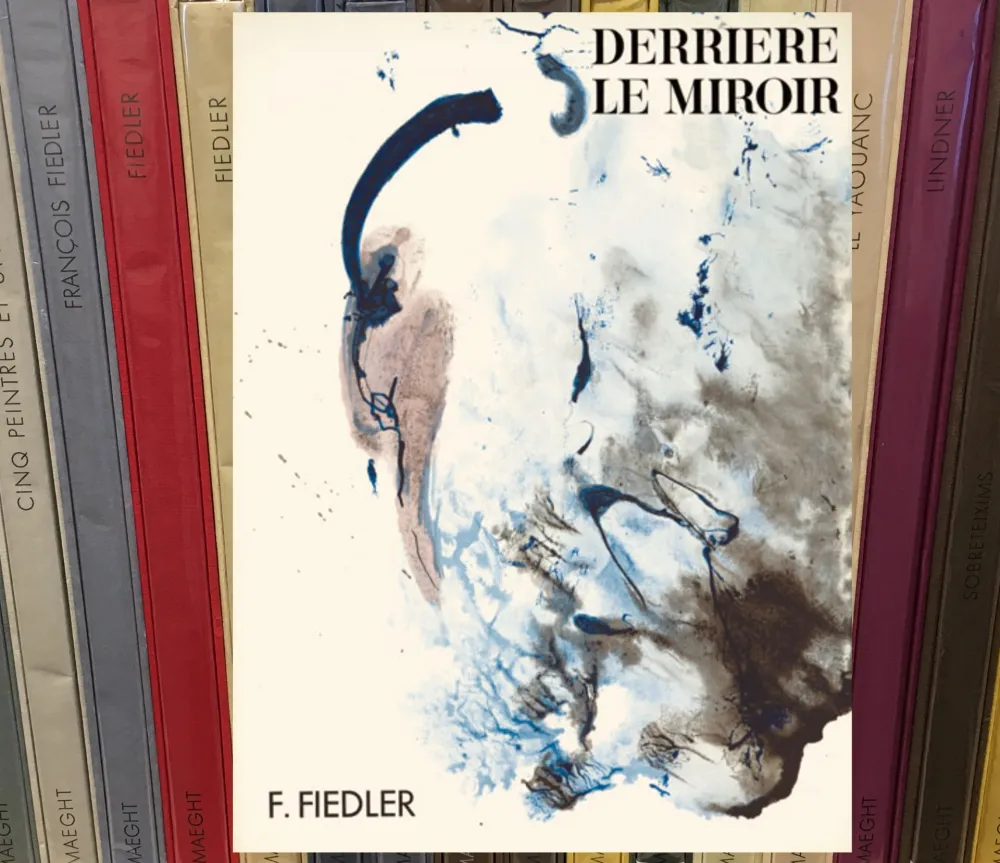 Illustrated Book Fiedler - FIEDLER. DERRIÈRE LE MIROIR N°129. Octobre 1961. TIRAGE DE LUXE SIGNÉ.