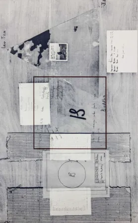 Lithograph Filliou - UNTITLED