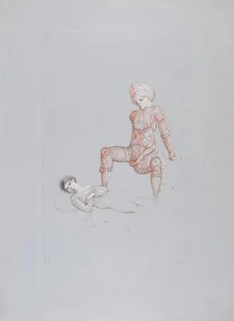 Engraving Fini - Conte de la 672 ème Nuit - V