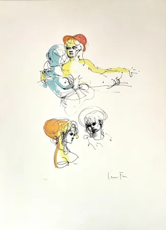 Lithograph Fini - Esquisse