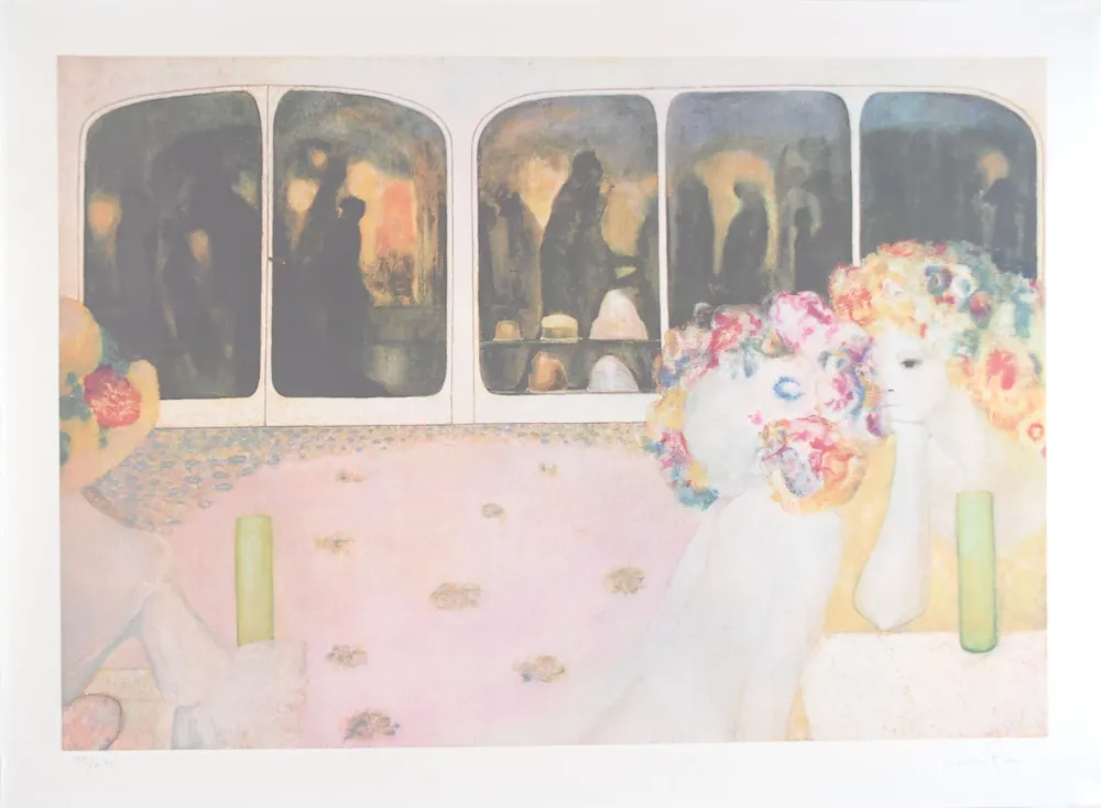 Lithograph Fini - L'autre côté - The other side