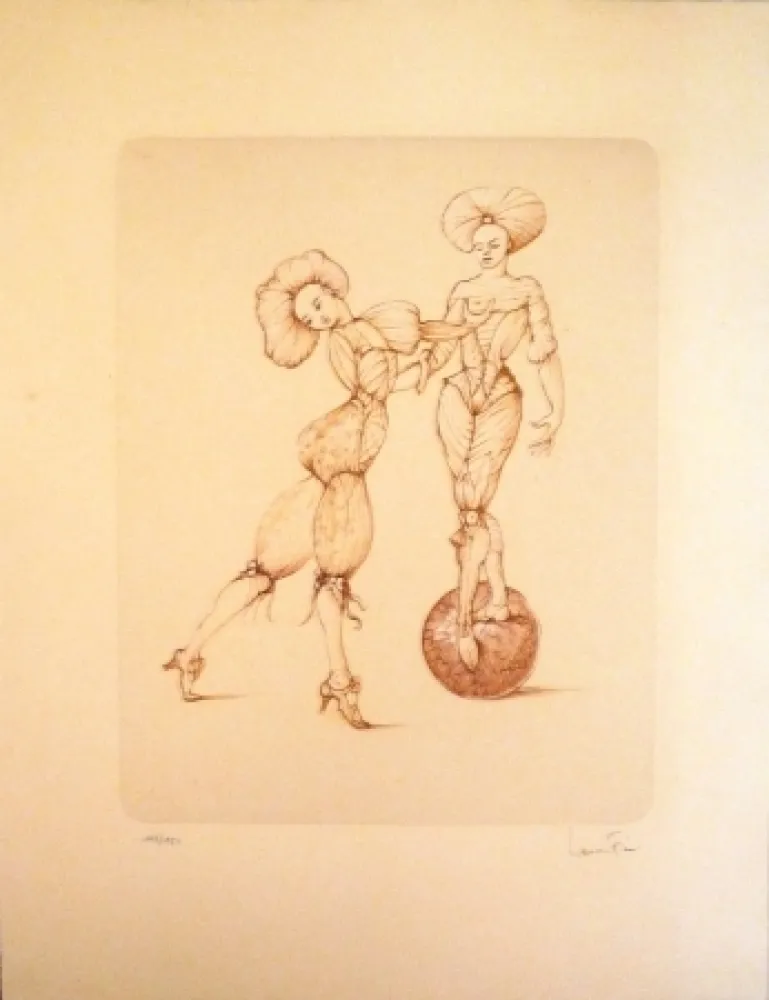 Etching Fini - Les Jumelles 