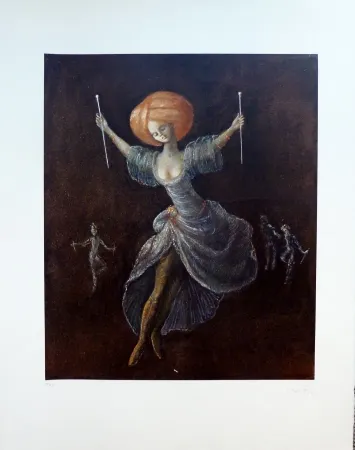 Lithograph Fini - Miracle aux Longues Aiguilles