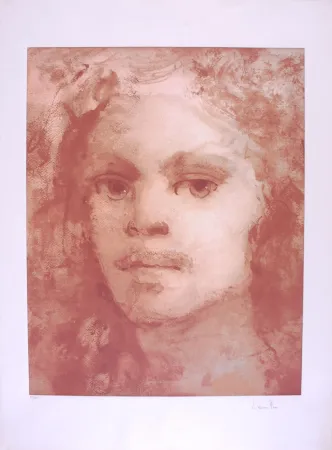 Lithograph Fini - Portrait imaginaire