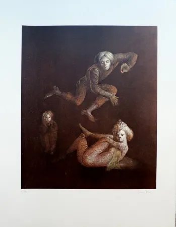 Lithograph Fini - Proie d’Election