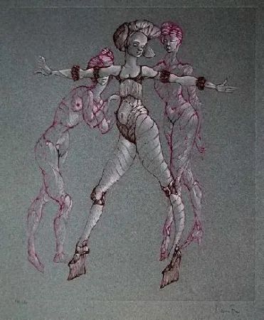 Etching Fini - Scène de danse