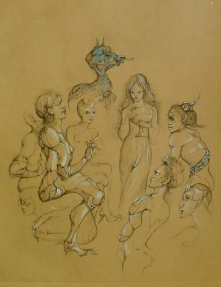 Etching Fini - Solomonie la Possédée