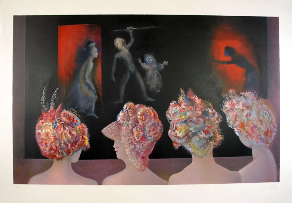 Lithograph Fini - Spectacle