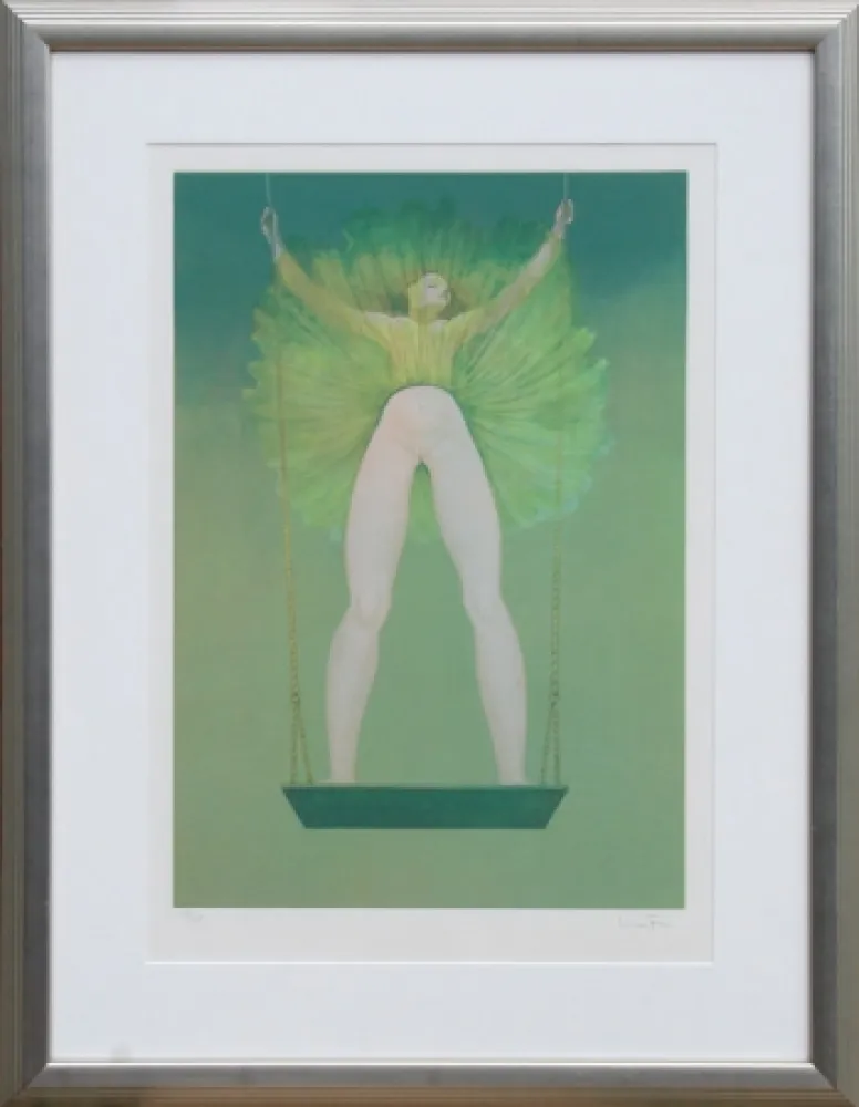 Lithograph Fini - Trapeze Artist