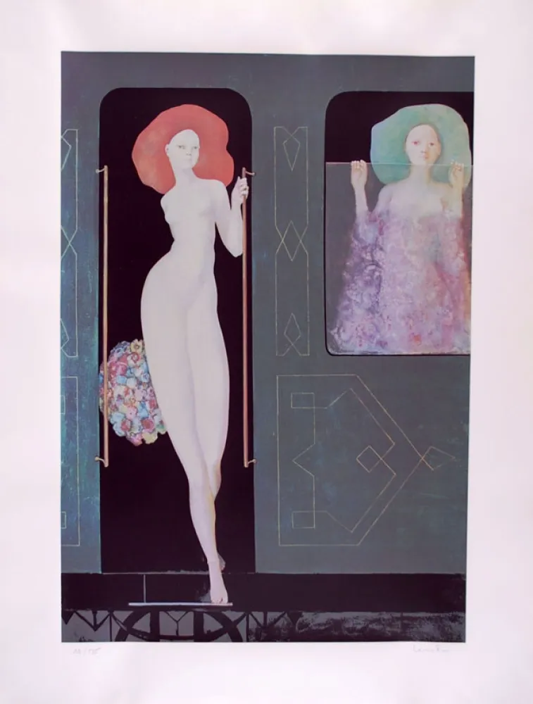 Screenprint Fini - Vesper Express (album: Les Leçons)