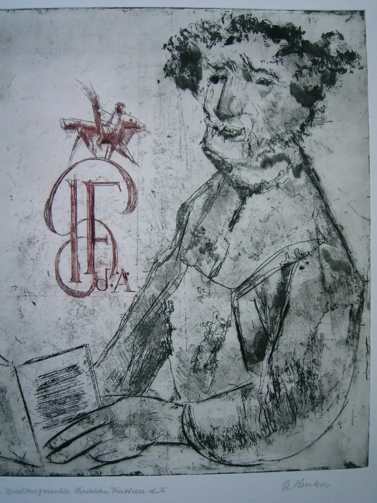 Etching And Aquatint Finsterer - Der Spielzeugmacher Christian Finsterer d. Ä.