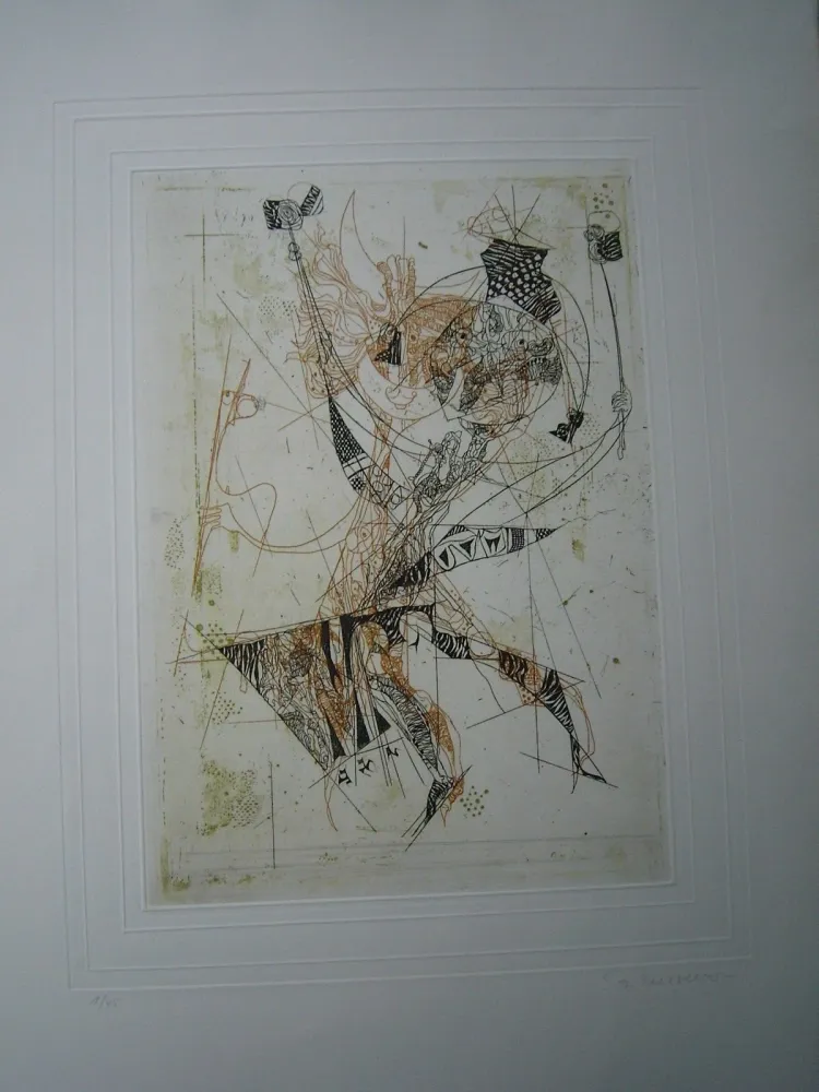 Etching And Aquatint Finsterer - Duo