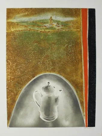 Etching And Aquatint Fiorini - Cafetière