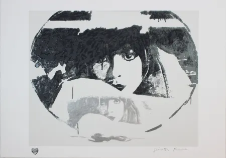 Screenprint Fioroni - Doppio Liberty Grey