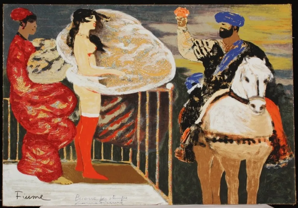 Screenprint Fiume - OMAGGIO DEL SULTANO