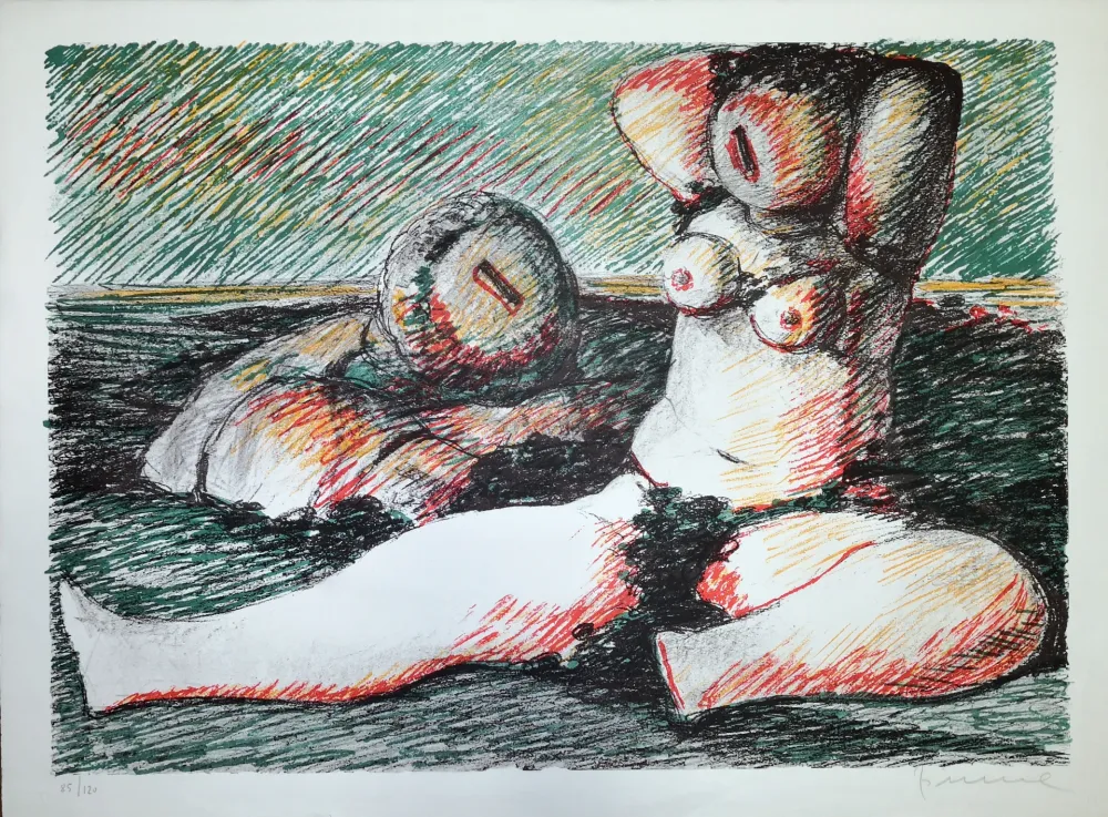 Lithograph Fiume - Poesia d'amore