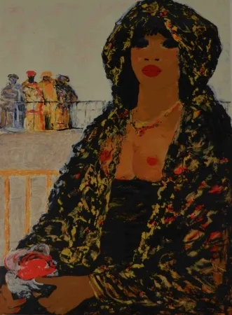 Screenprint Fiume - Senza titolo