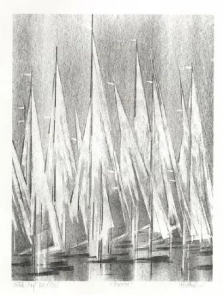 Lithograph Florsheim - Regatta