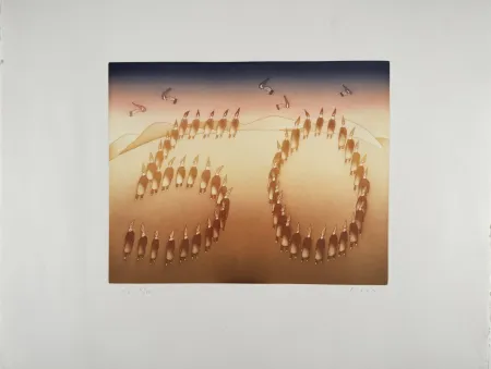 Screenprint Folon - 50