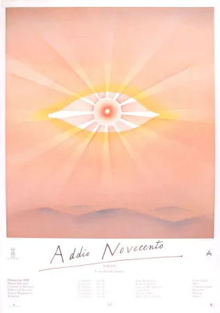 Poster Folon - Addio Novecento