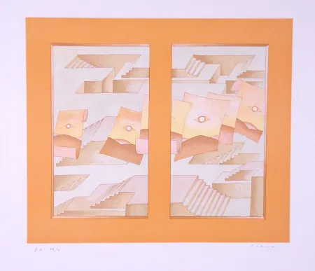 Lithograph Folon - Image pour Berggruen