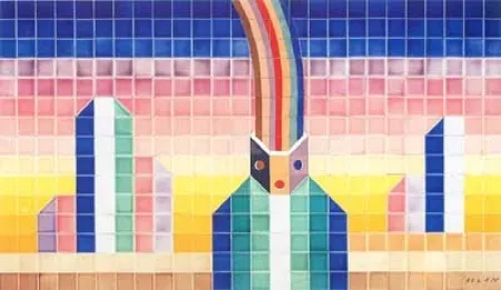 Ceramic Folon - La Pensée (céramique)