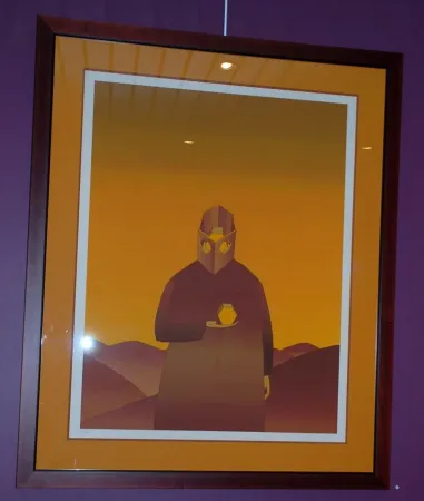 Screenprint Folon - Le Penseur