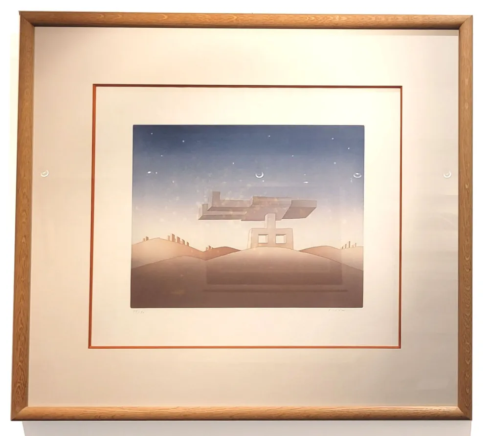 Etching And Aquatint Folon - Sans Vie