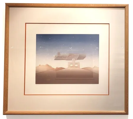 Etching And Aquatint Folon - Sans Vie