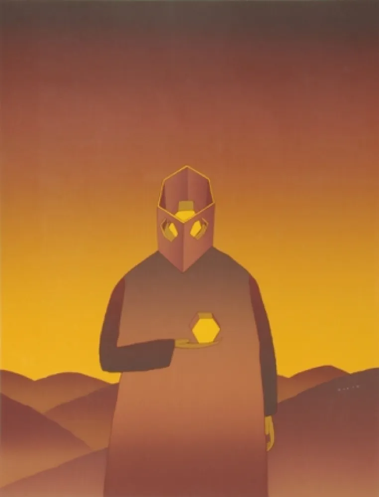 Screenprint Folon - Untitled