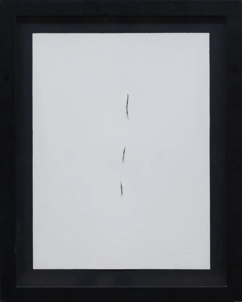 Etching Fontana - Concetto spaziale, 1967
