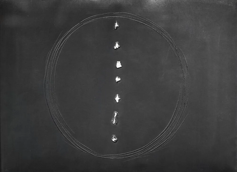 Etching And Aquatint Fontana - Concetto spaziale