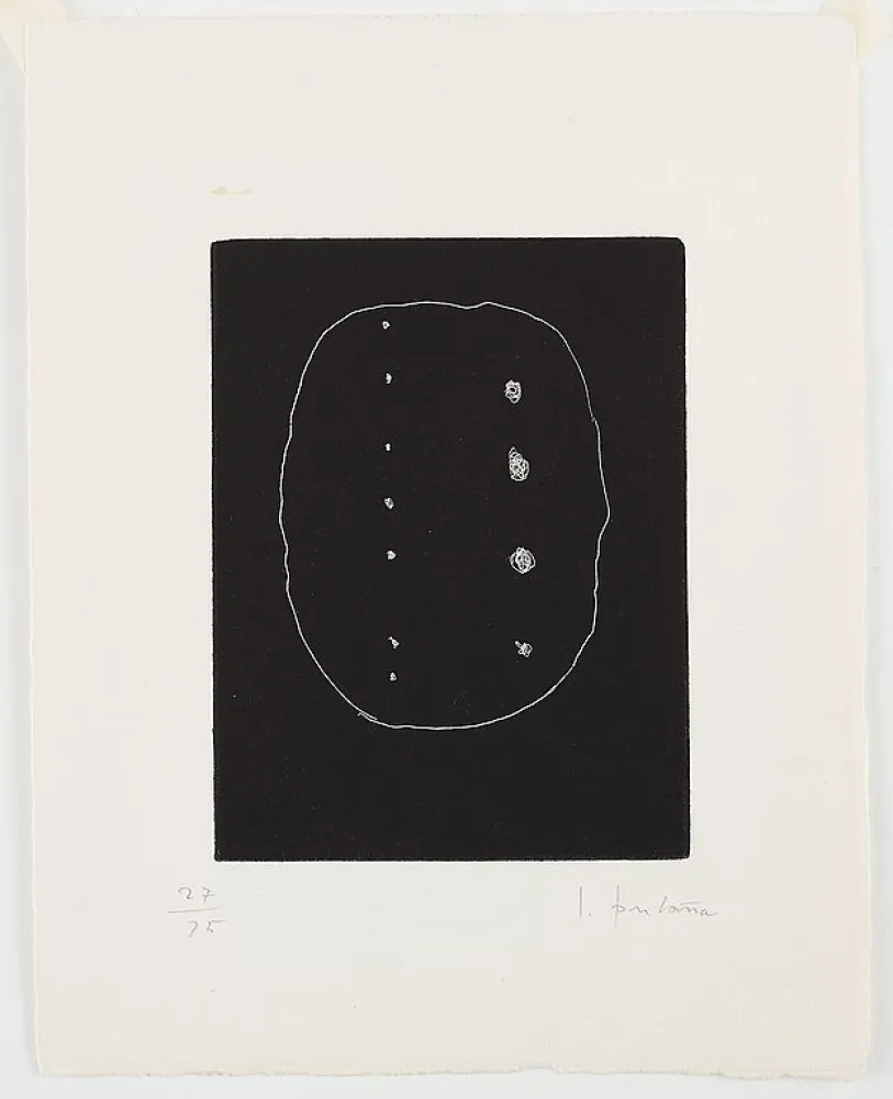 Etching And Aquatint Fontana - L'epèe dans l'eau