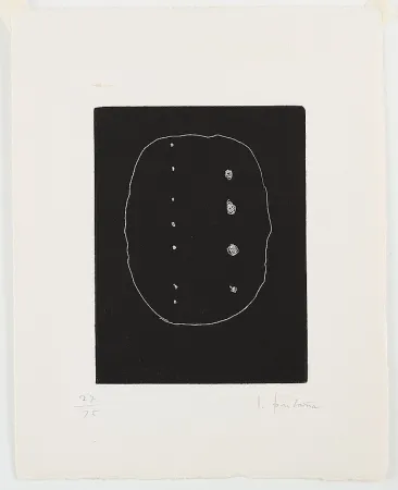 Etching And Aquatint Fontana - L'epèe dans l'eau